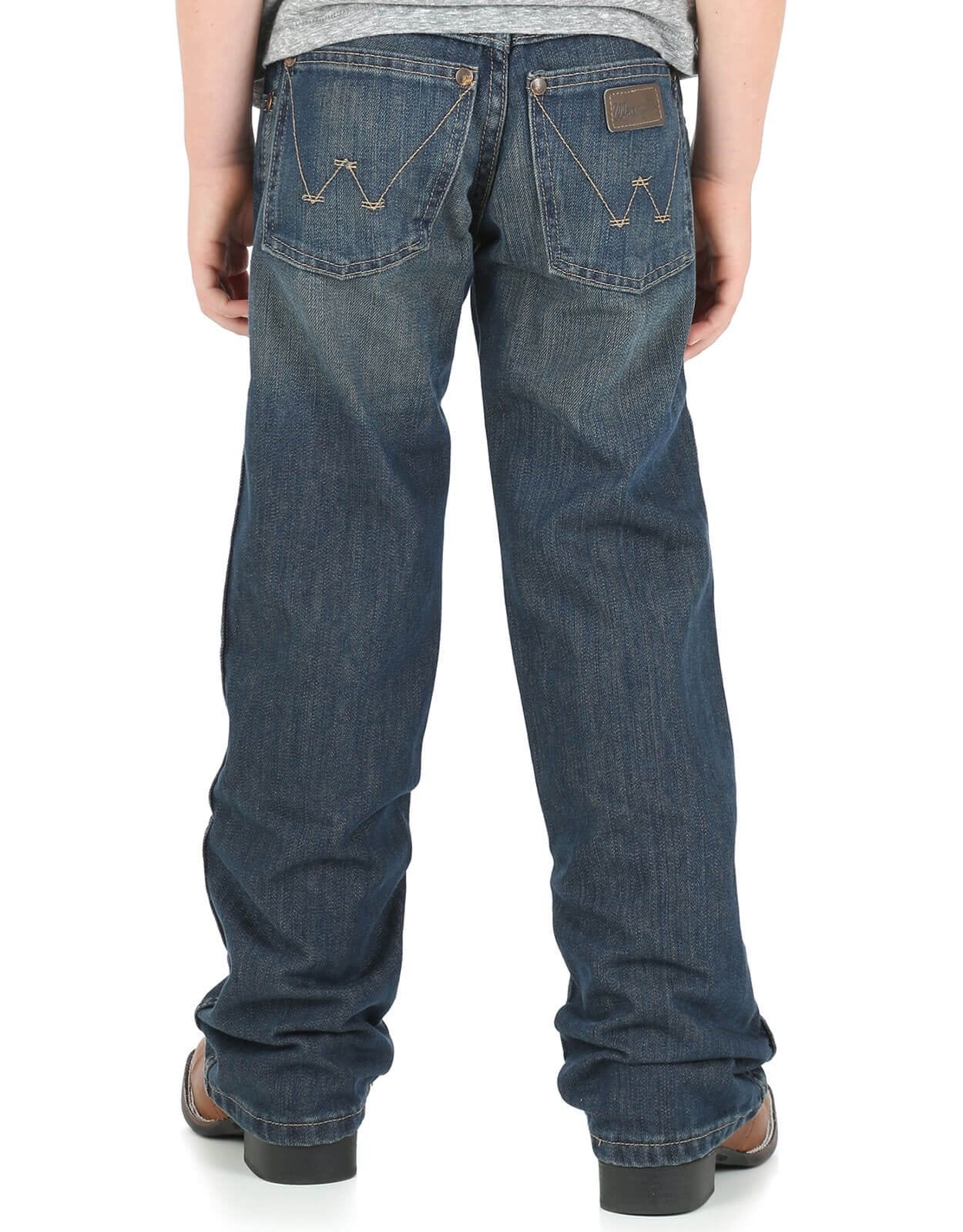 Boy's Wrangler Retro Bootcut Jeans - Diamond K Country
