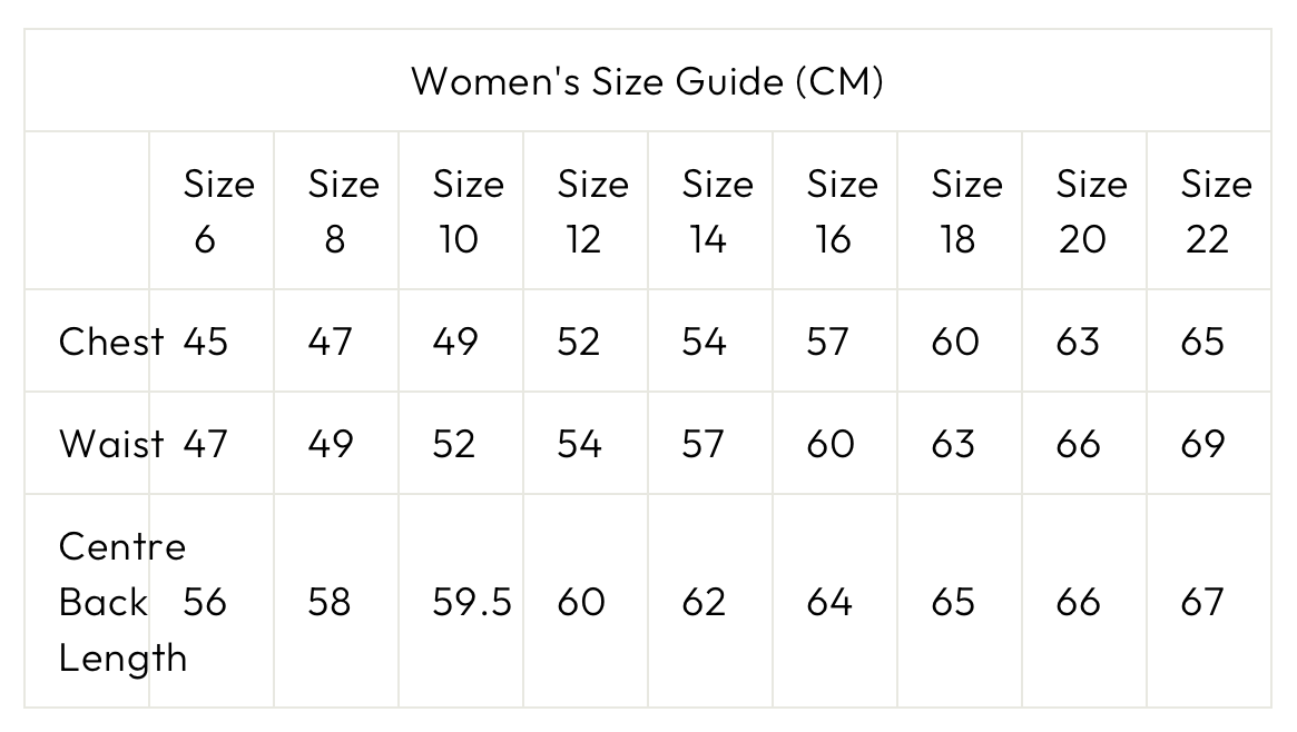 Size Guide