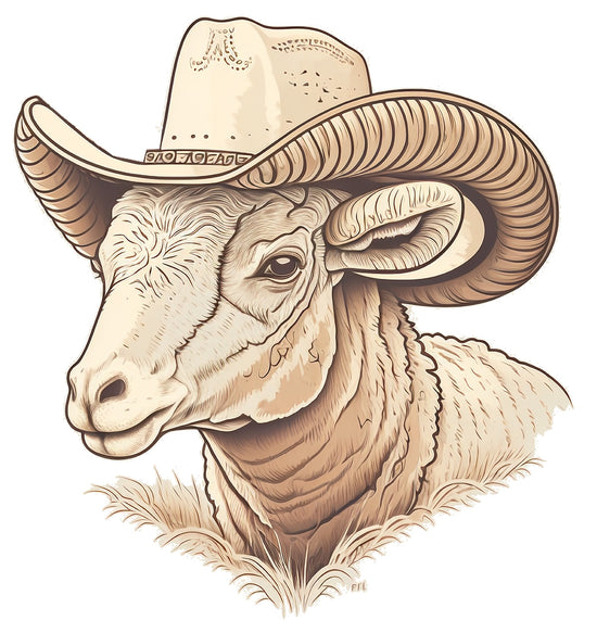 Load image into Gallery viewer, Women’s ram cowboy crew neck t-shirt
