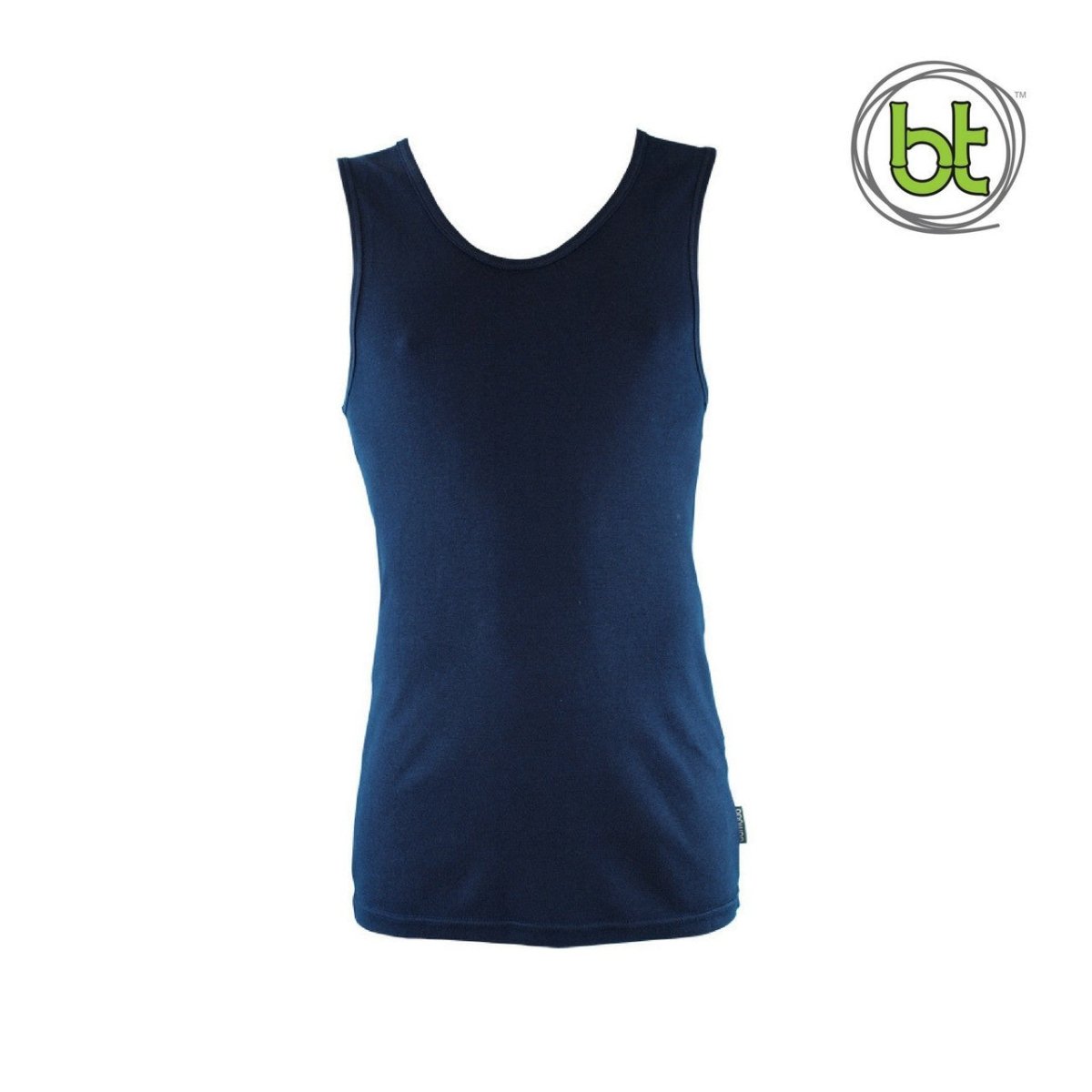 Bamboo Men's Singlet - Blue Bamboo Singlet BLUE