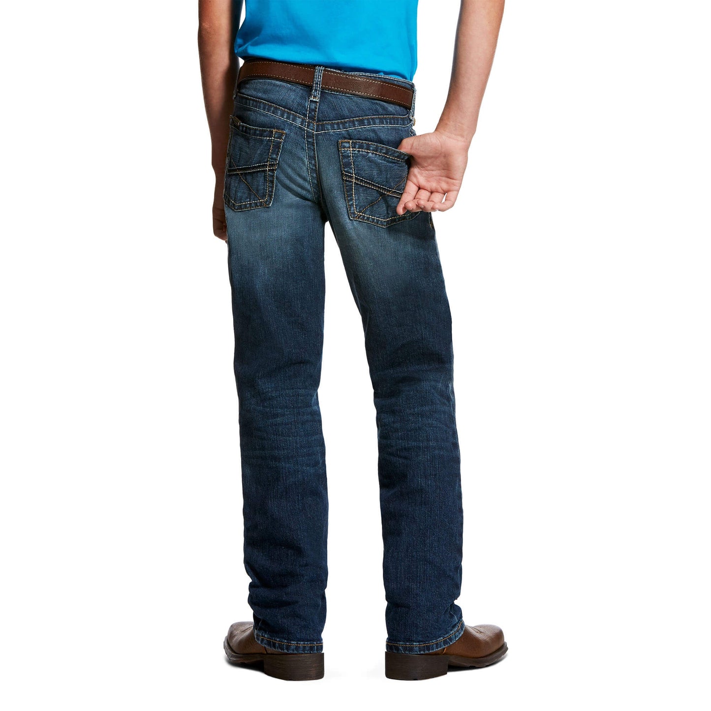 Load image into Gallery viewer, Boy&amp;#39;s Ariat B5 Ryder Caden Jeans

