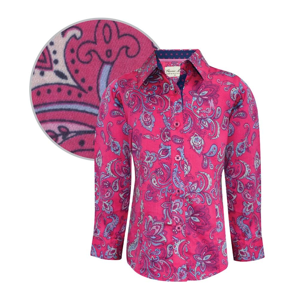 Girl's Thomas Cook AVA Print Shirt - Diamond K Country