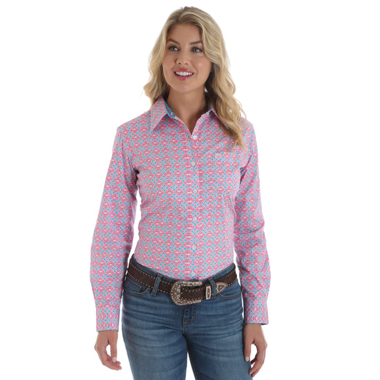 Women's Wrangler George Strait L/S Shirt