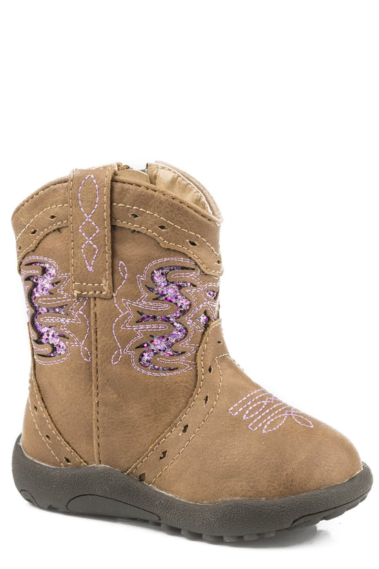 Infant Roper Lexi Tan Boots