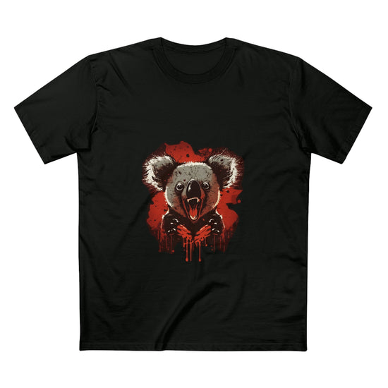 Men's Evil Drop bear crew neck T-shirt