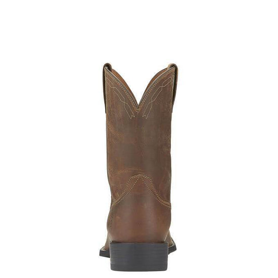 Men's Ariat Heritage Roper Wide Square Toe Western Boots - Diamond K Country