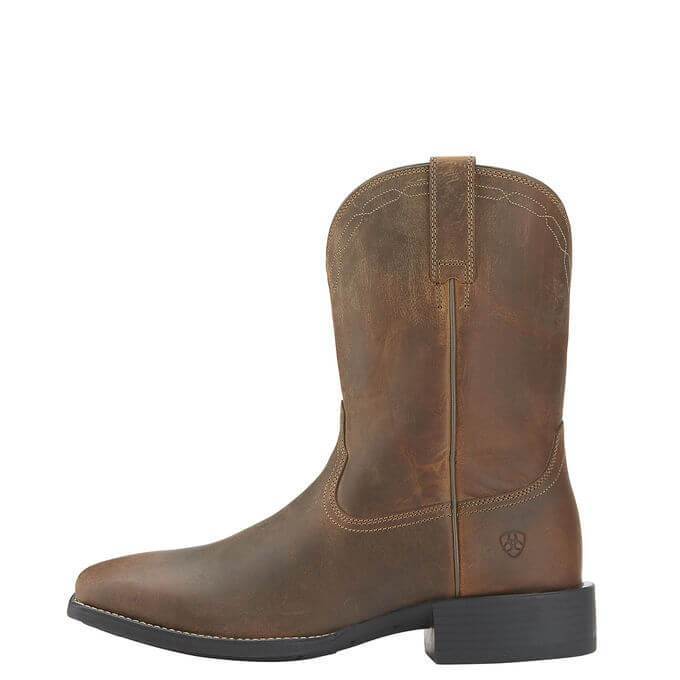 Men's Ariat Heritage Roper Wide Square Toe Western Boots - Diamond K Country