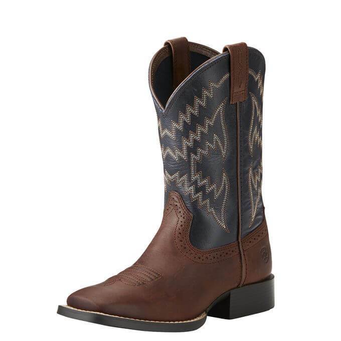 Ariat Tycoon Kid's Western Boot Brazen Brown - Diamond K Country