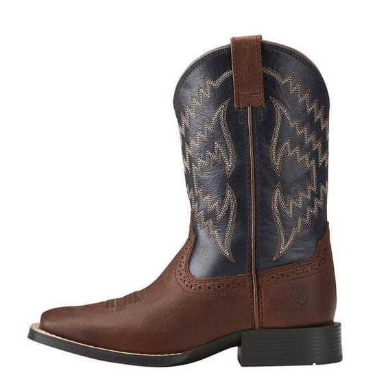 Ariat Tycoon Kid's Western Boot Brazen Brown - Diamond K Country