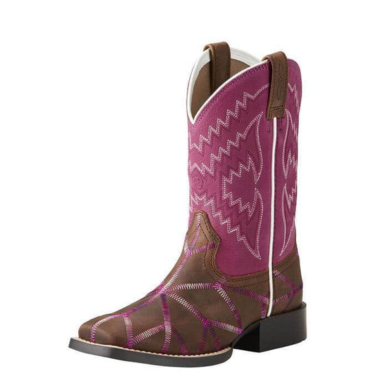 Ariat Twisted Tycoon Kid's Western Boot - Diamond K Country