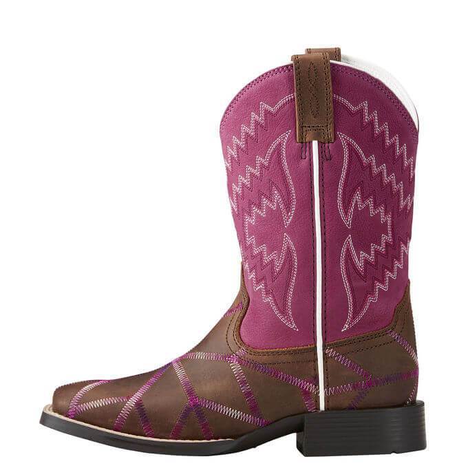 Load image into Gallery viewer, Ariat Twisted Tycoon Kid&amp;#39;s Western Boot - Diamond K Country
