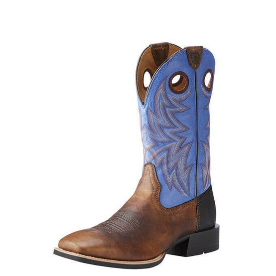 Ariat Heritage Cowhorse Men's Western Boot Bar Top Bison - Diamond K Country