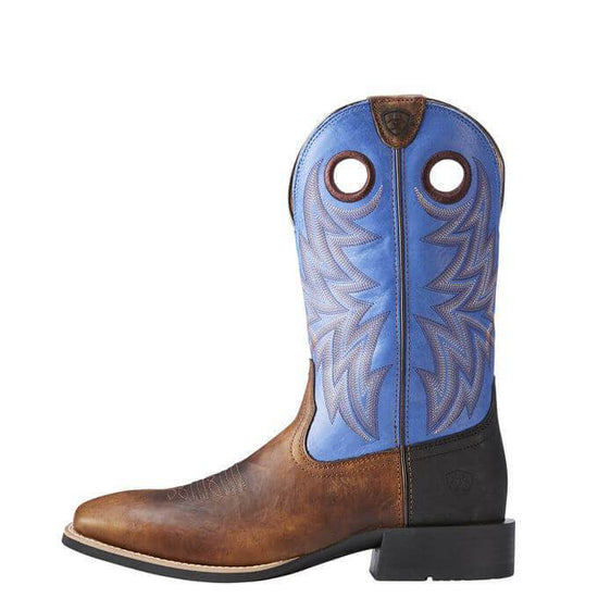 Ariat Heritage Cowhorse Men's Western Boot Bar Top Bison - Diamond K Country