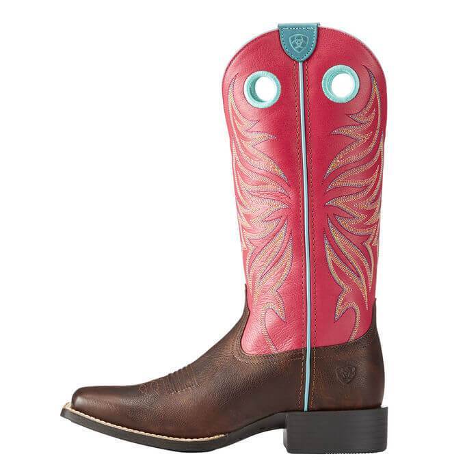 Ariat Round Up Ryder Women's Western Boots Yukon Chocolate - Diamond K Country