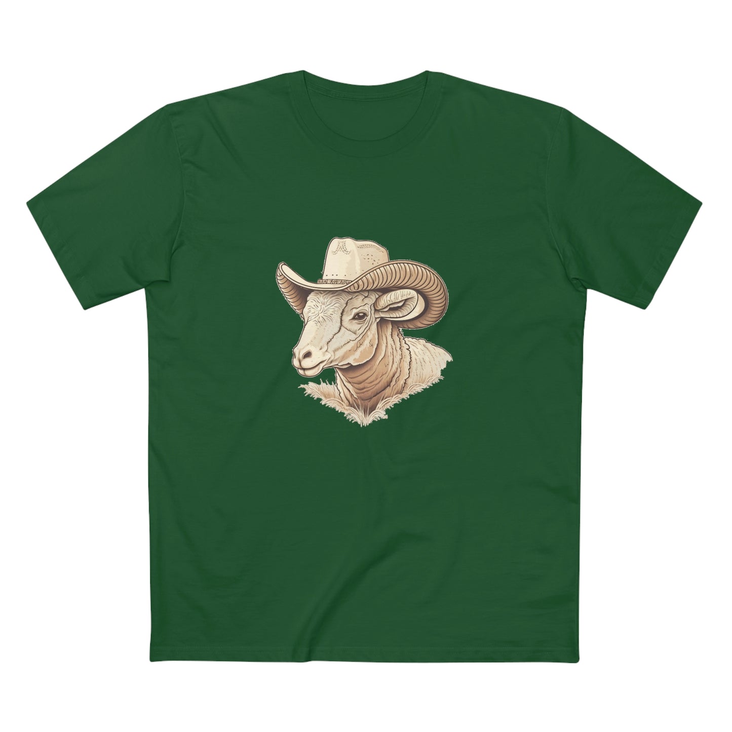 Load image into Gallery viewer, Men&amp;#39;s ram cowboy crew neck t-shirt
