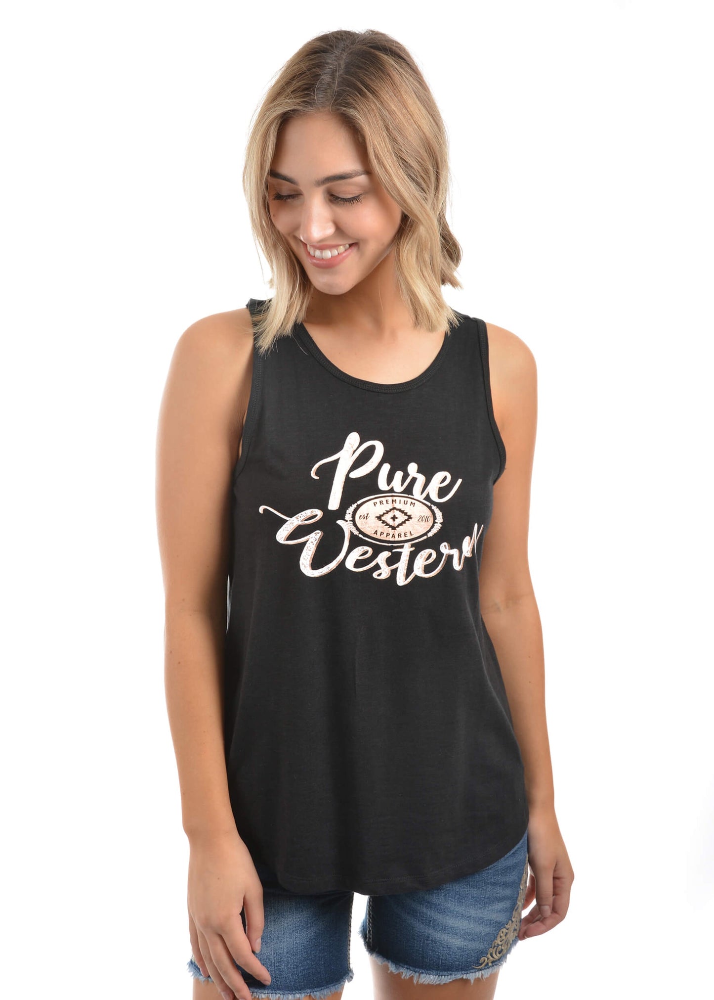 Women's Pure Western Calli Singlet Top