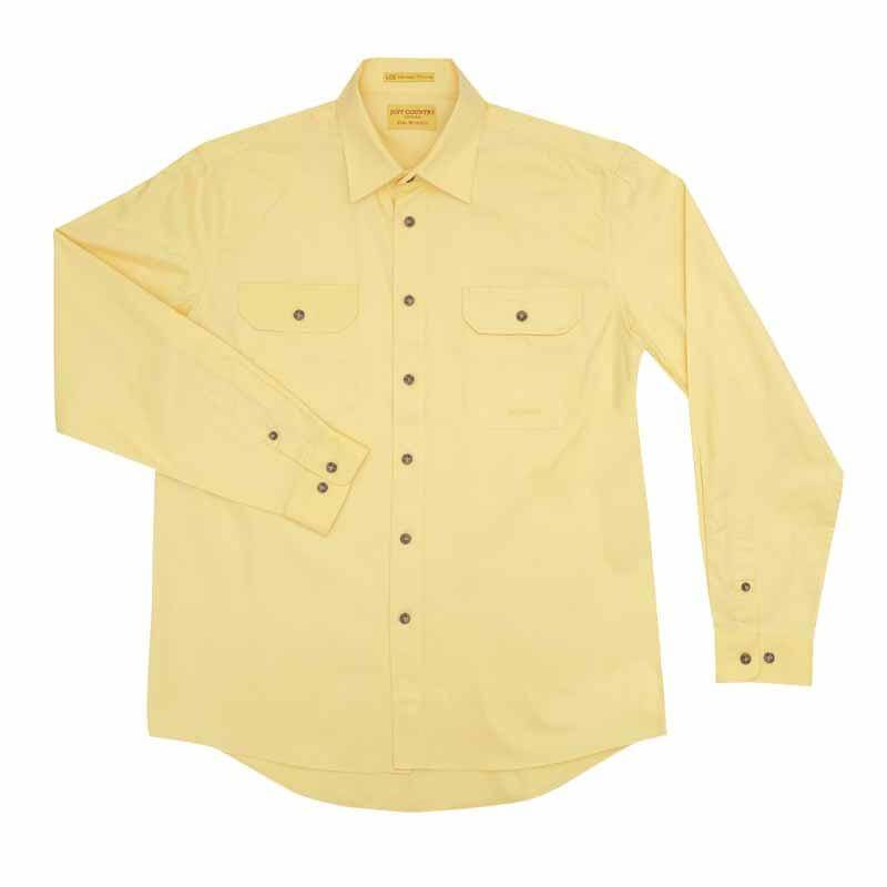 Just Country Evan Full Button Shirt Men's Butter - Diamond K Country