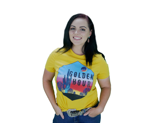 Load image into Gallery viewer, Golden Hour  - Graphic Tee
