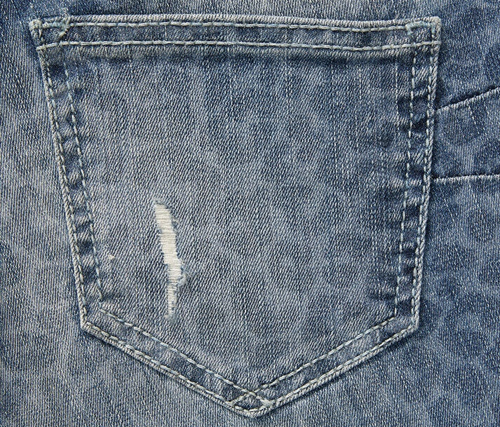 Women's Ariat Blue Leopard Print Mid Rise Jeans 10024289