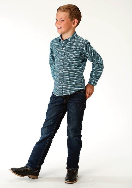 Boy's Roper Blue Shirt 30225359