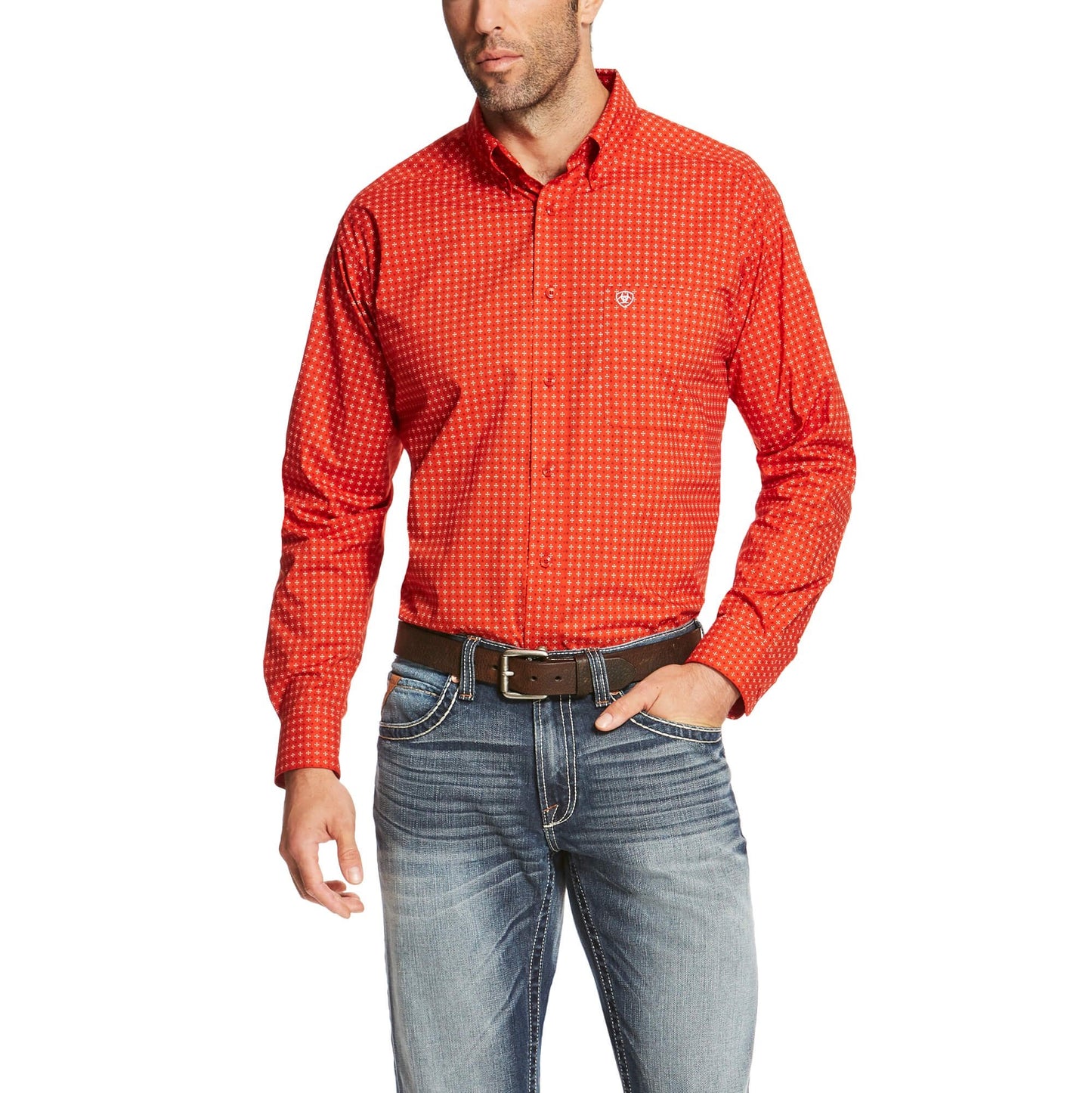 Men's Ariat Shasta Print Shirt - Diamond K Country