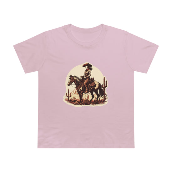 Load image into Gallery viewer, Women’s Western Cowgirl crew neck t-shirt
