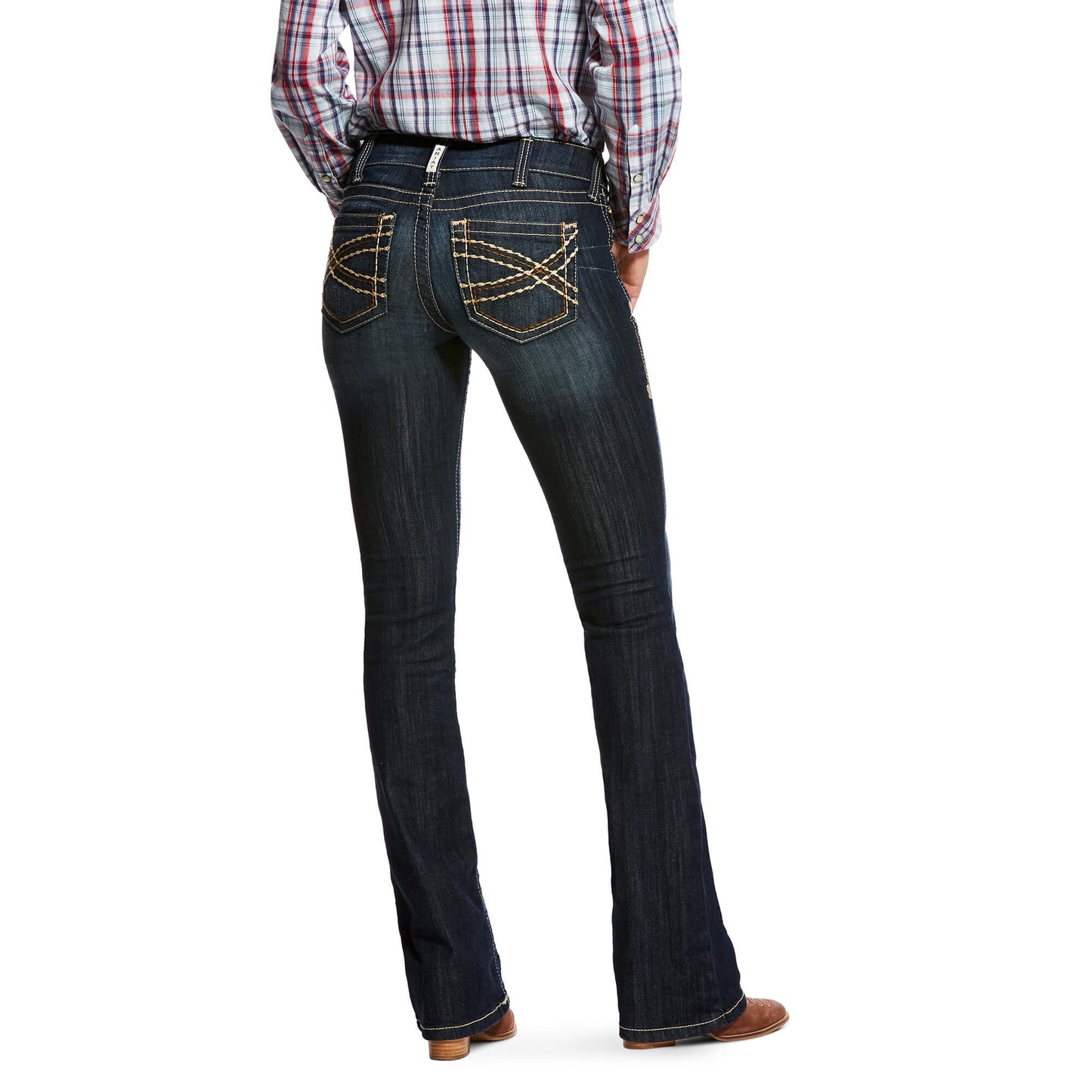Load image into Gallery viewer, Women&amp;#39;s Ariat R.E.A.L.Vine Celestial Low Rise Boot Cut Jeans
