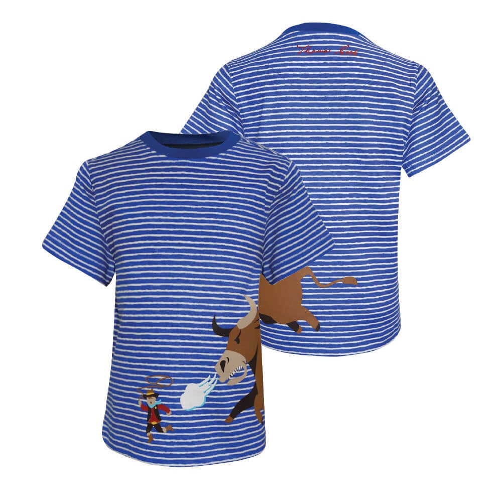 Load image into Gallery viewer, Boy&amp;#39;s Thomas Cook Chasing Bulls S/S Tee T8S3518064
