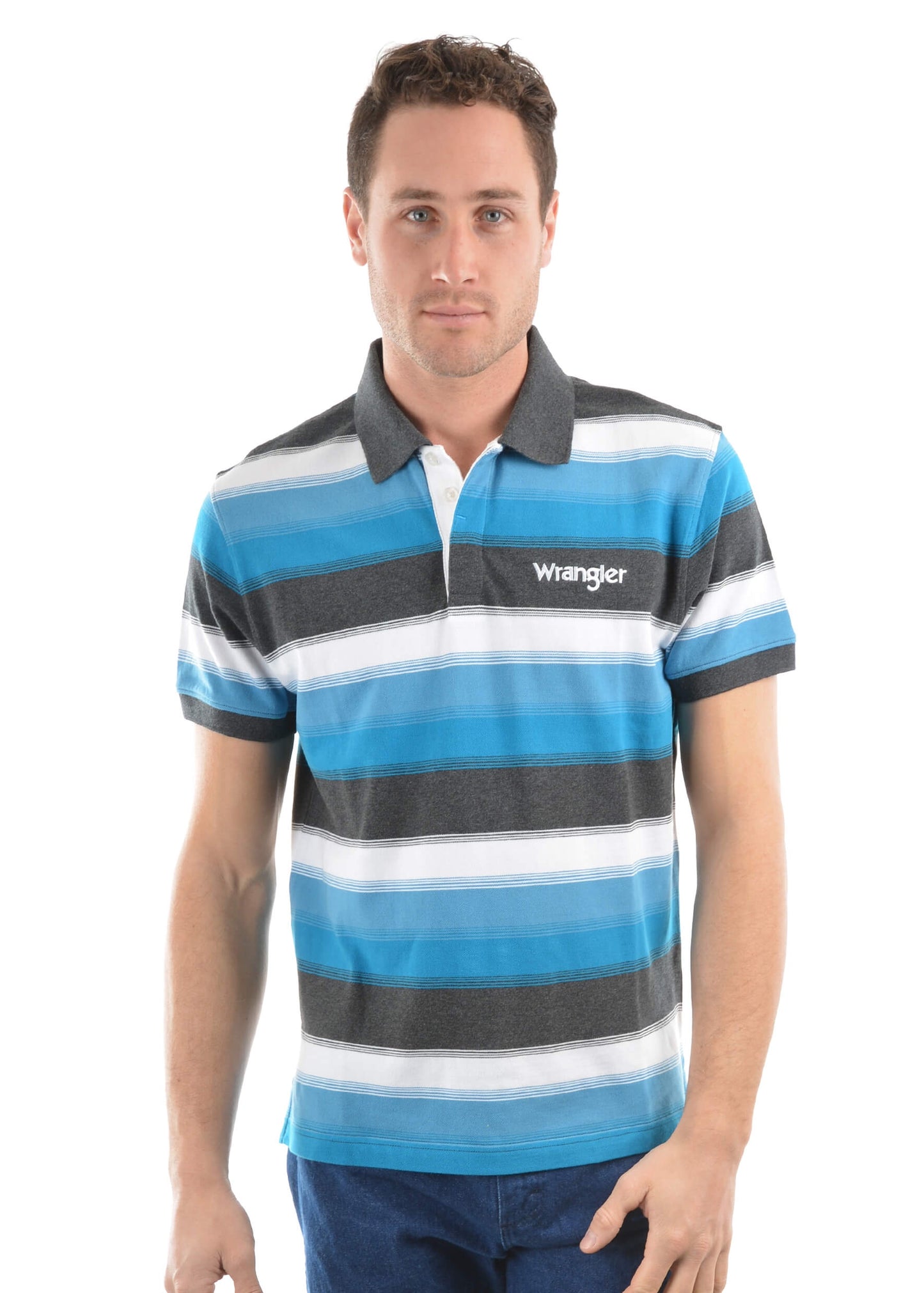 Men's Wrangler Maverick S/S Polo X8S1559307