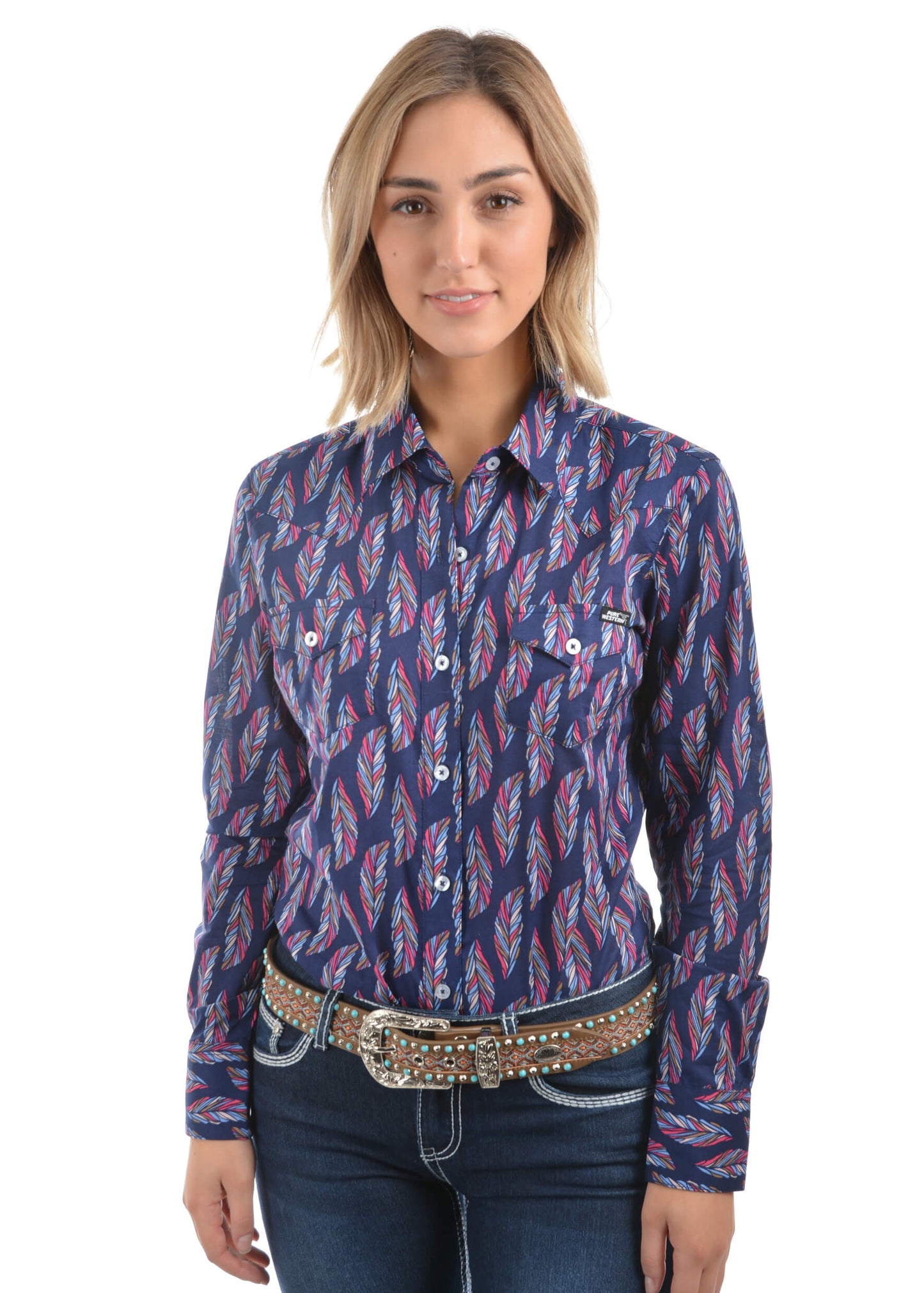 Women's Pure Western Trixie Print Shirt