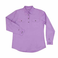 Just Country Jahna 1/2 Button Shirt Women's Orchid - Diamond K Country