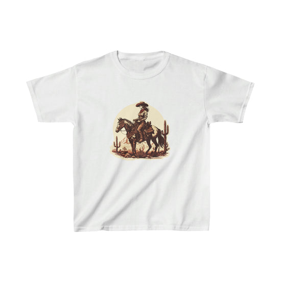 Kids' Western Cowgirl crew neck t-shirt