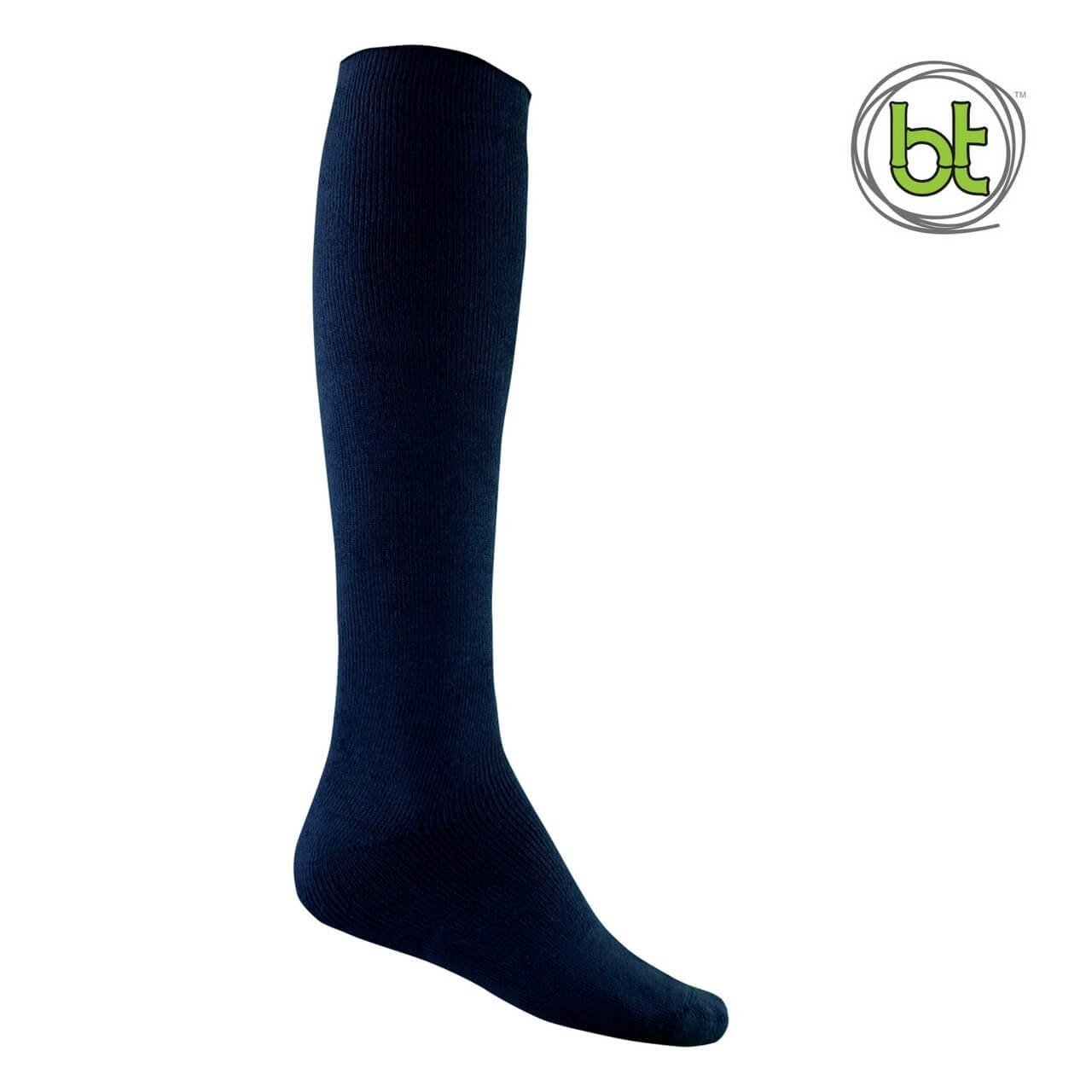 Load image into Gallery viewer, Bamboo Socks Extra Long Navy - Diamond K Country
