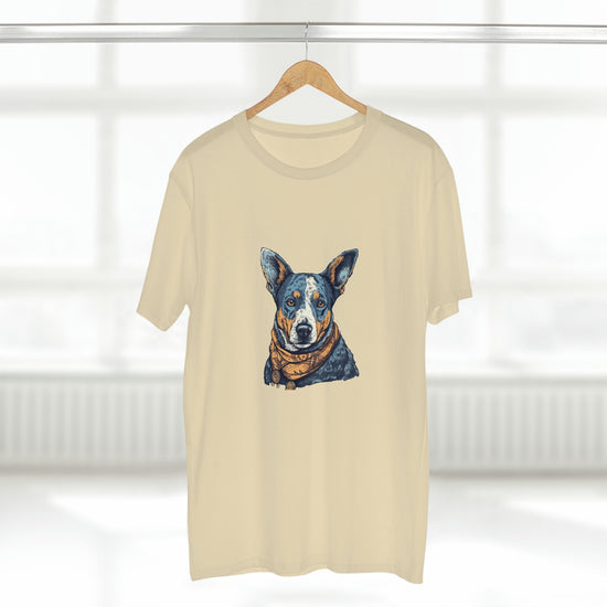 Men's Blue heeler Crew Neck T-shirt