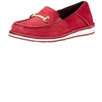 Women's Ariat Bit Cruiser Shoes Red