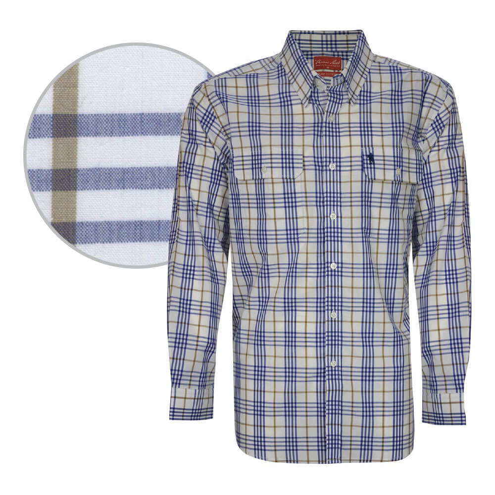 The Men's Thomas Cook Ric Check 1 Pocket Shirt