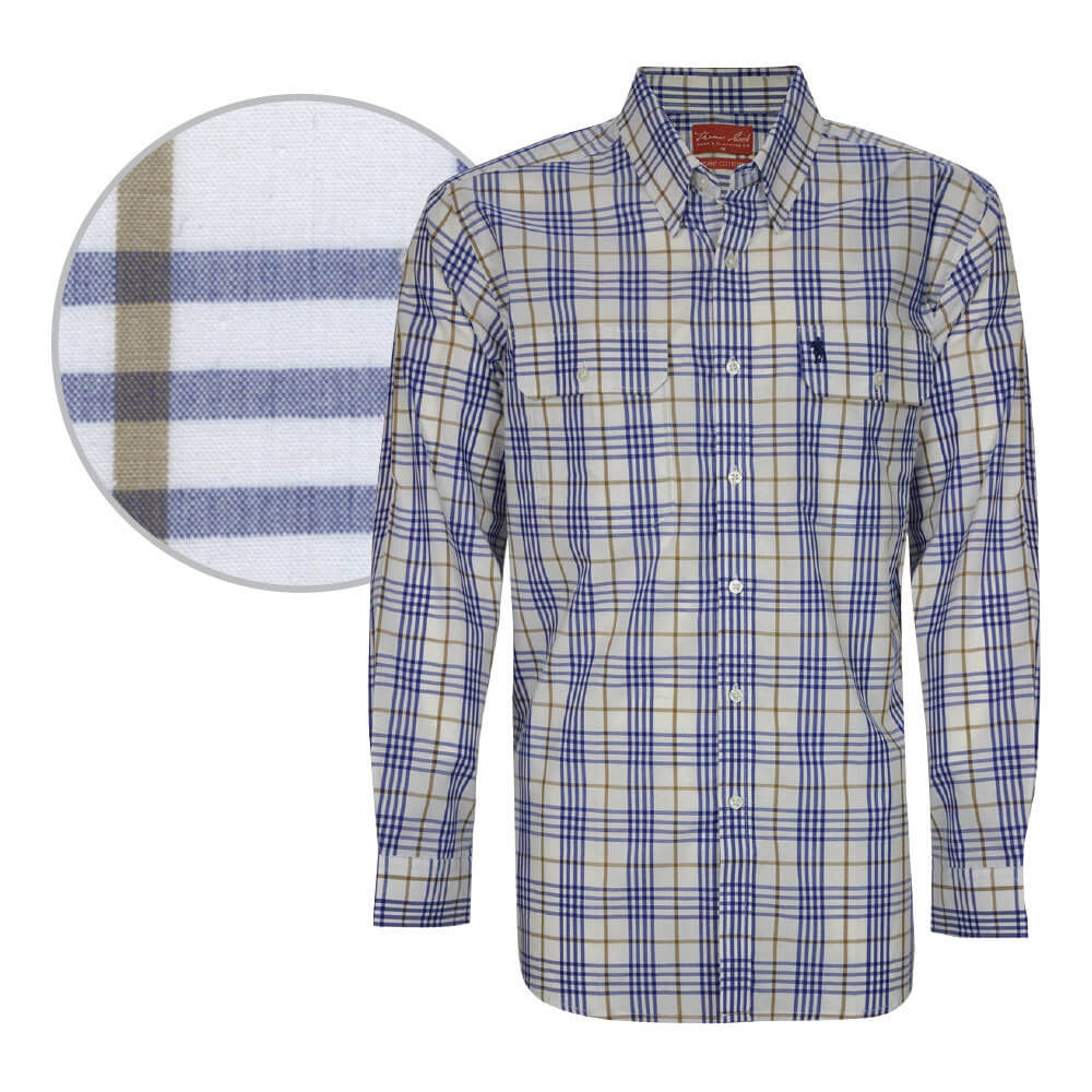 Load image into Gallery viewer, The Men&amp;#39;s Thomas Cook Ric Check 1 Pocket Shirt
