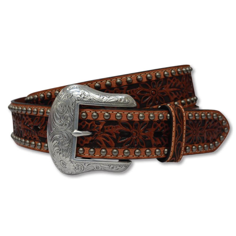 The Women's Twisted X Cognac Belt
