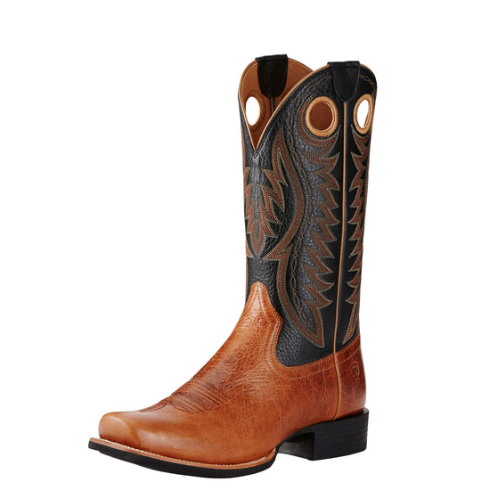 Men's Ariat Cutter Classic VX Gingersnap and Black Deertan Boots - Diamond K Country