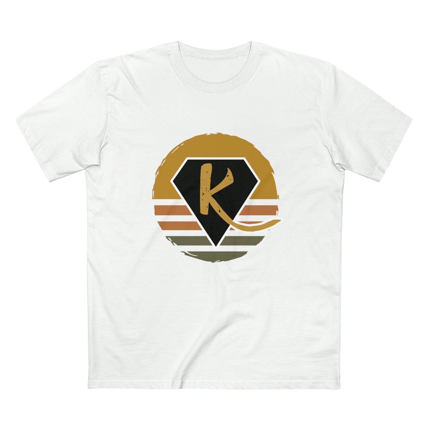 Load image into Gallery viewer, Men&amp;#39;s Diamond-K Logo crew neck t-shirt
