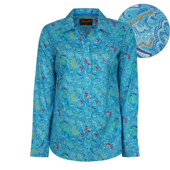 Load image into Gallery viewer, Women&amp;#39;s Wrangler Eve Print Shirt
