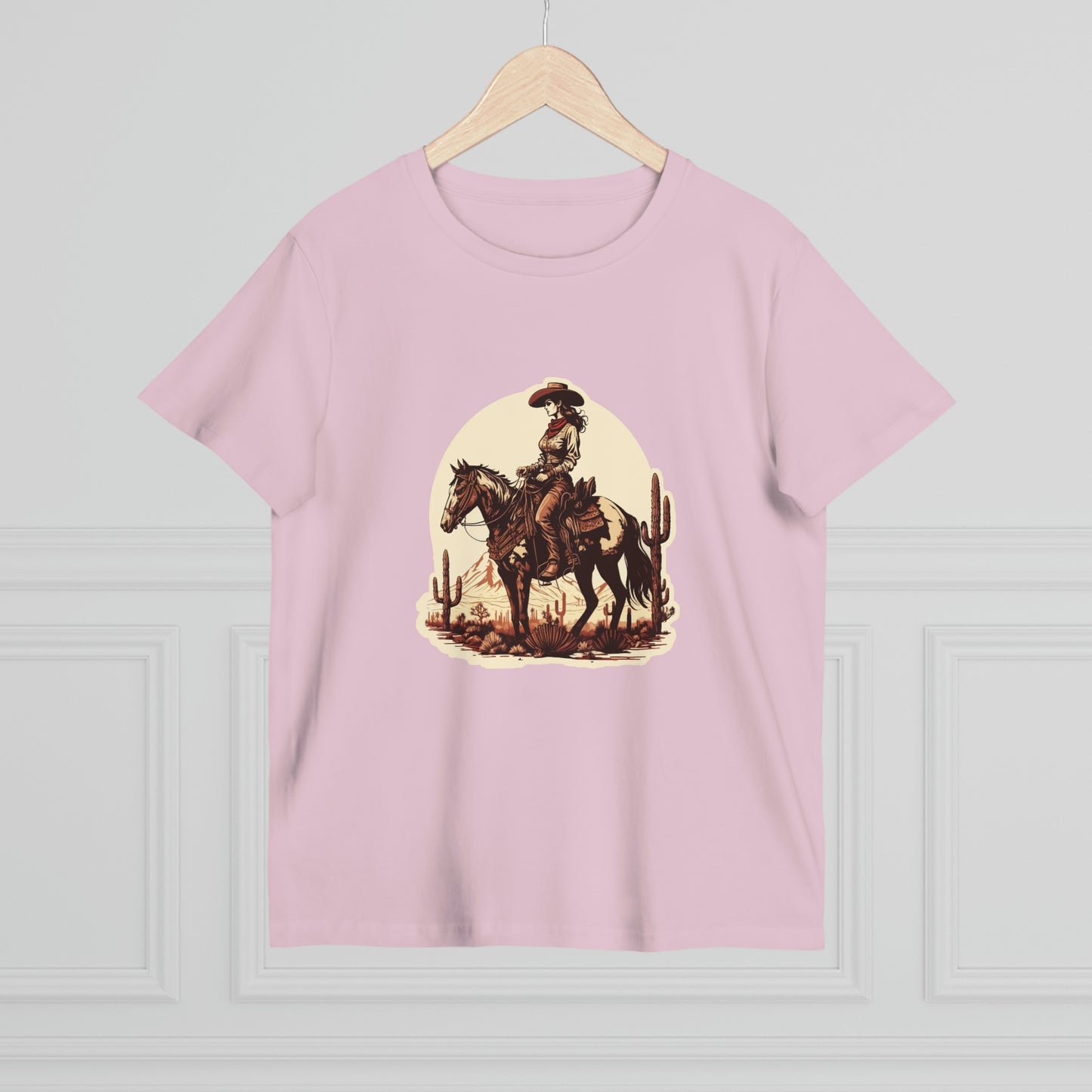Women’s Western Cowgirl crew neck t-shirt