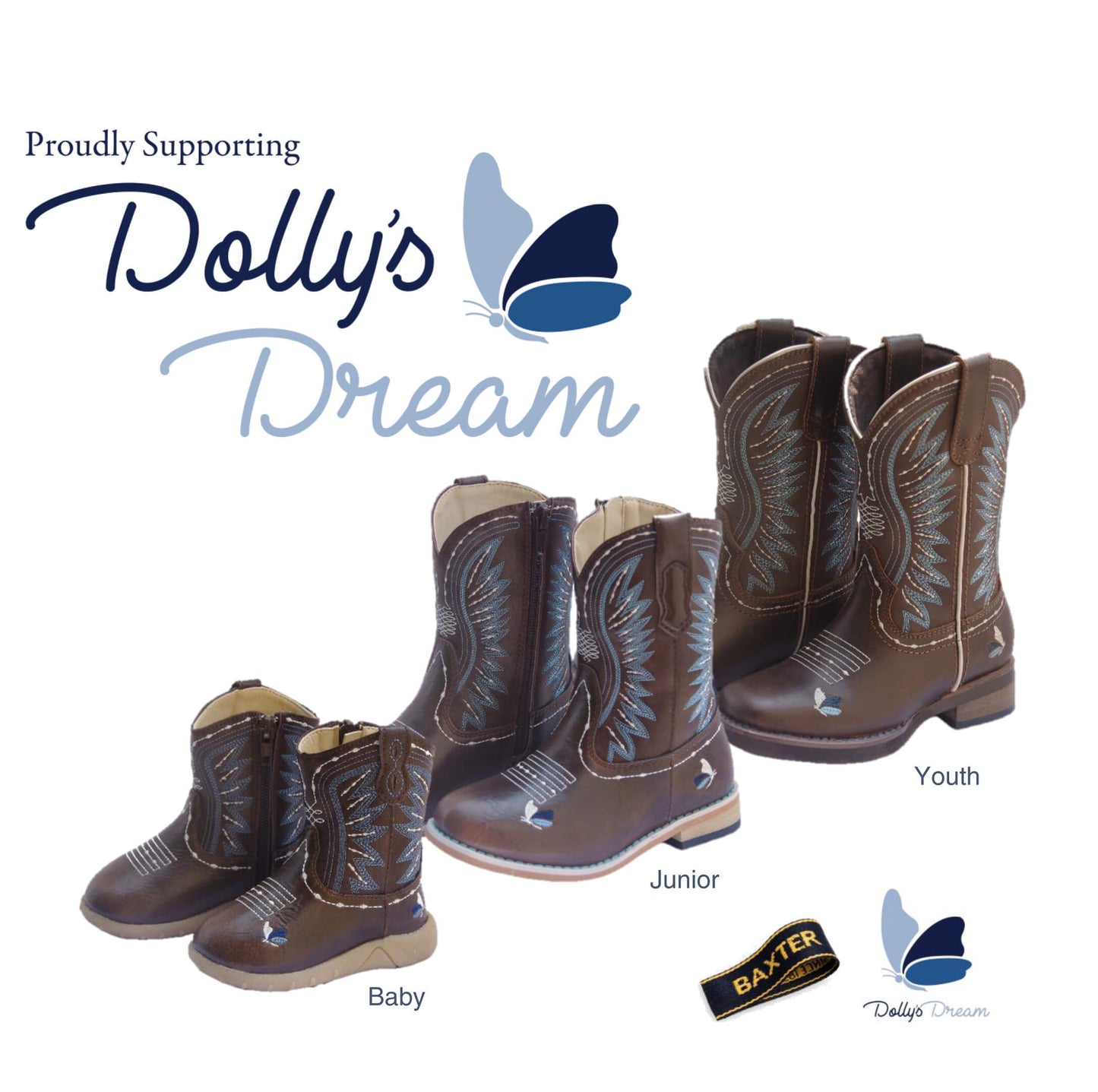 Load image into Gallery viewer, Baxter Dolly&amp;#39;s Dream Boots Junior
