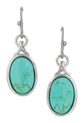 Women's Montana Silversmiths On Top If The World Turquoise Earring