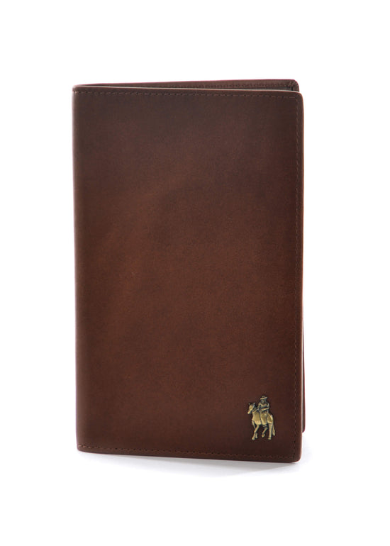 Load image into Gallery viewer, Thomas Cook Cootamundra Brown Leather Passport Wallet
