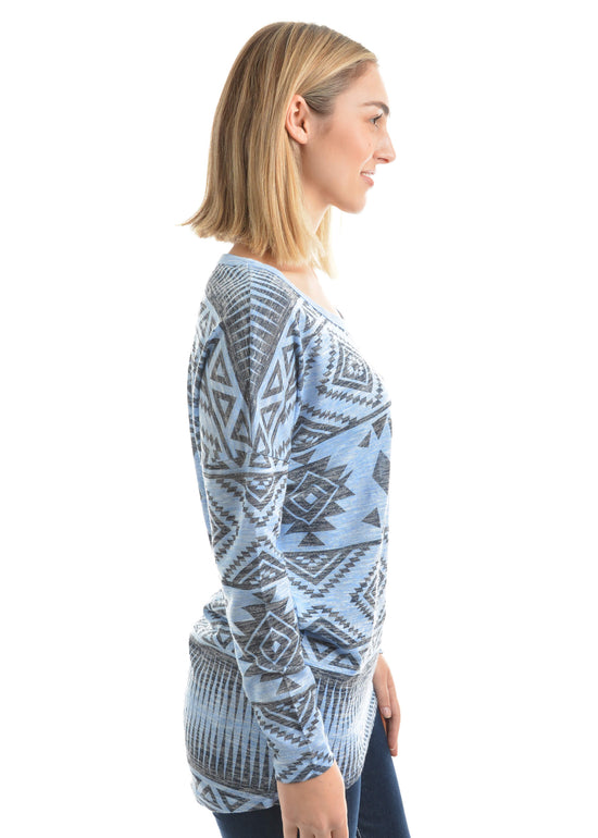Women's Pure Western Colette L/S Top P9W2517154