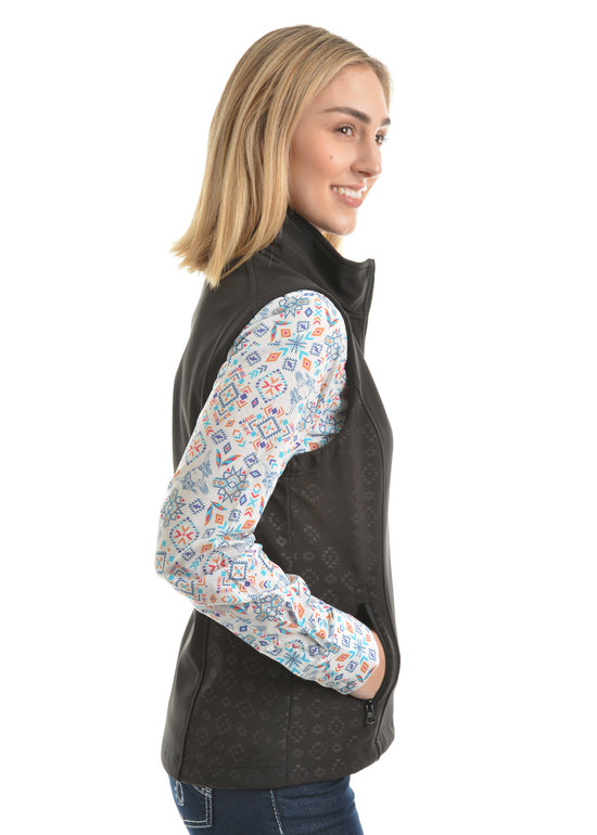 Women's Pure Western Nova Soft Shell Vest P9W2602239