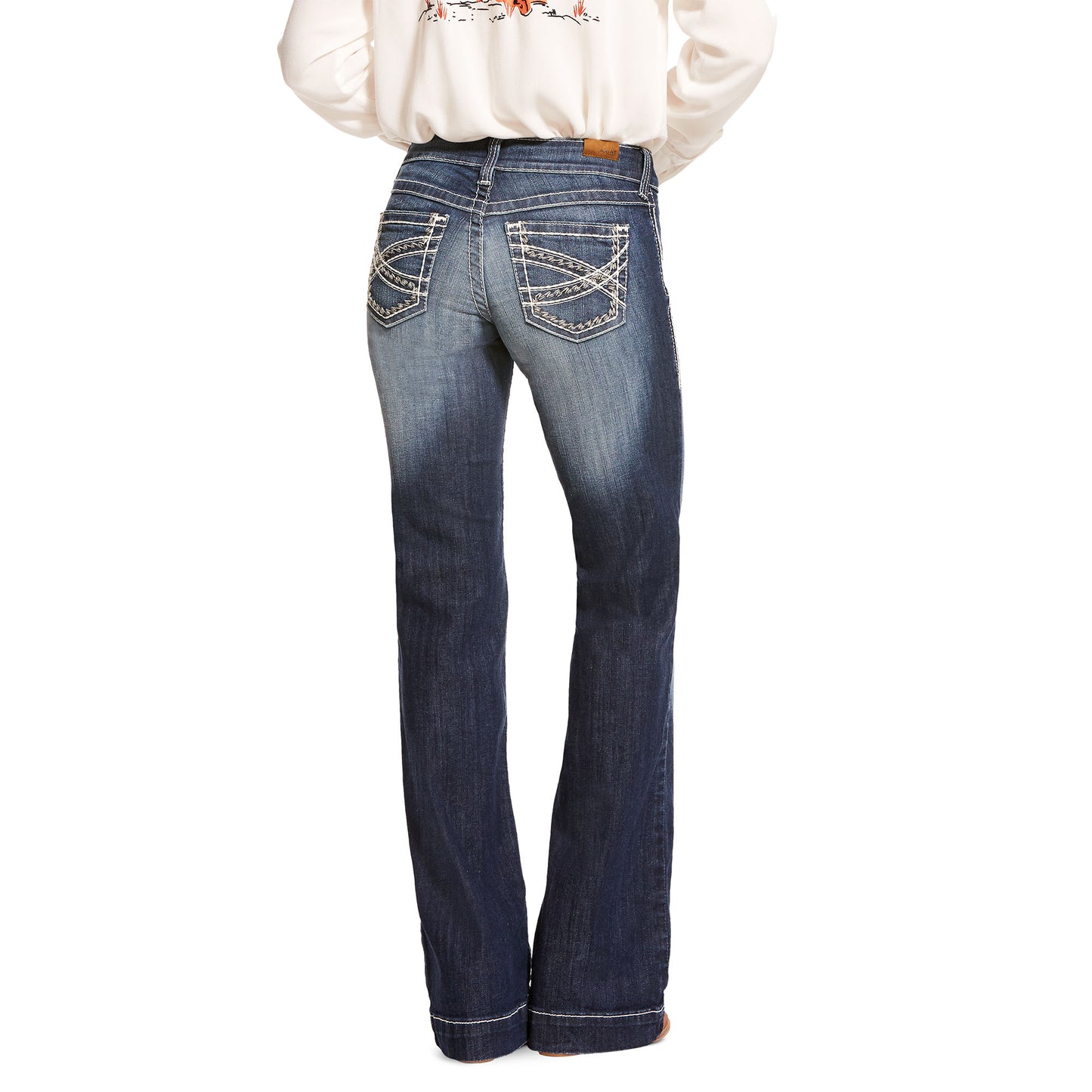 Load image into Gallery viewer, Women&amp;#39;s Ariat Entwined Marine Trouser Jeans
