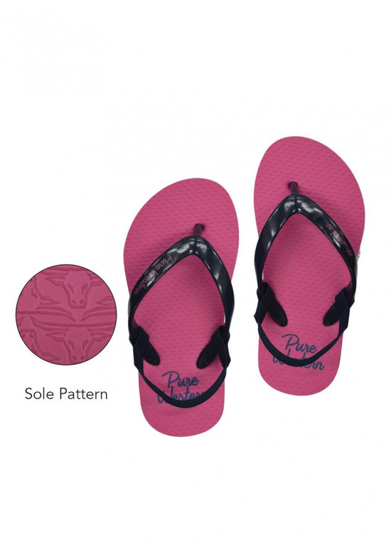 Load image into Gallery viewer, Kid&amp;#39;s Pure Western Cody Toddler Girls&amp;#39;s Thongs - Pink
