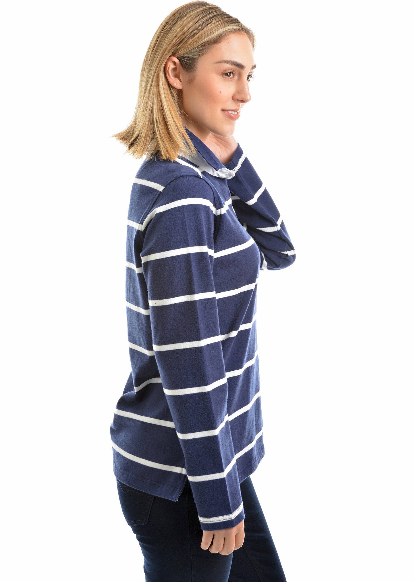 Women's Thomas Cook GIllian Stripe Rugby Jersey T9W2506025